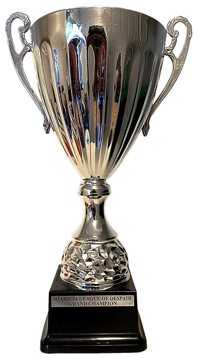 BJamz '04 League of Despair Grand Champion trophy